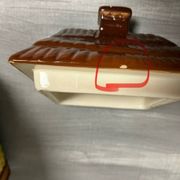 Vintage-Charmante théière-Forme maison-West Germany