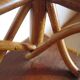 Vintage – beautiful Retro desk in bamboo wood, rattan and glass – 2 drawers – 60s – L.Sognot inspiration