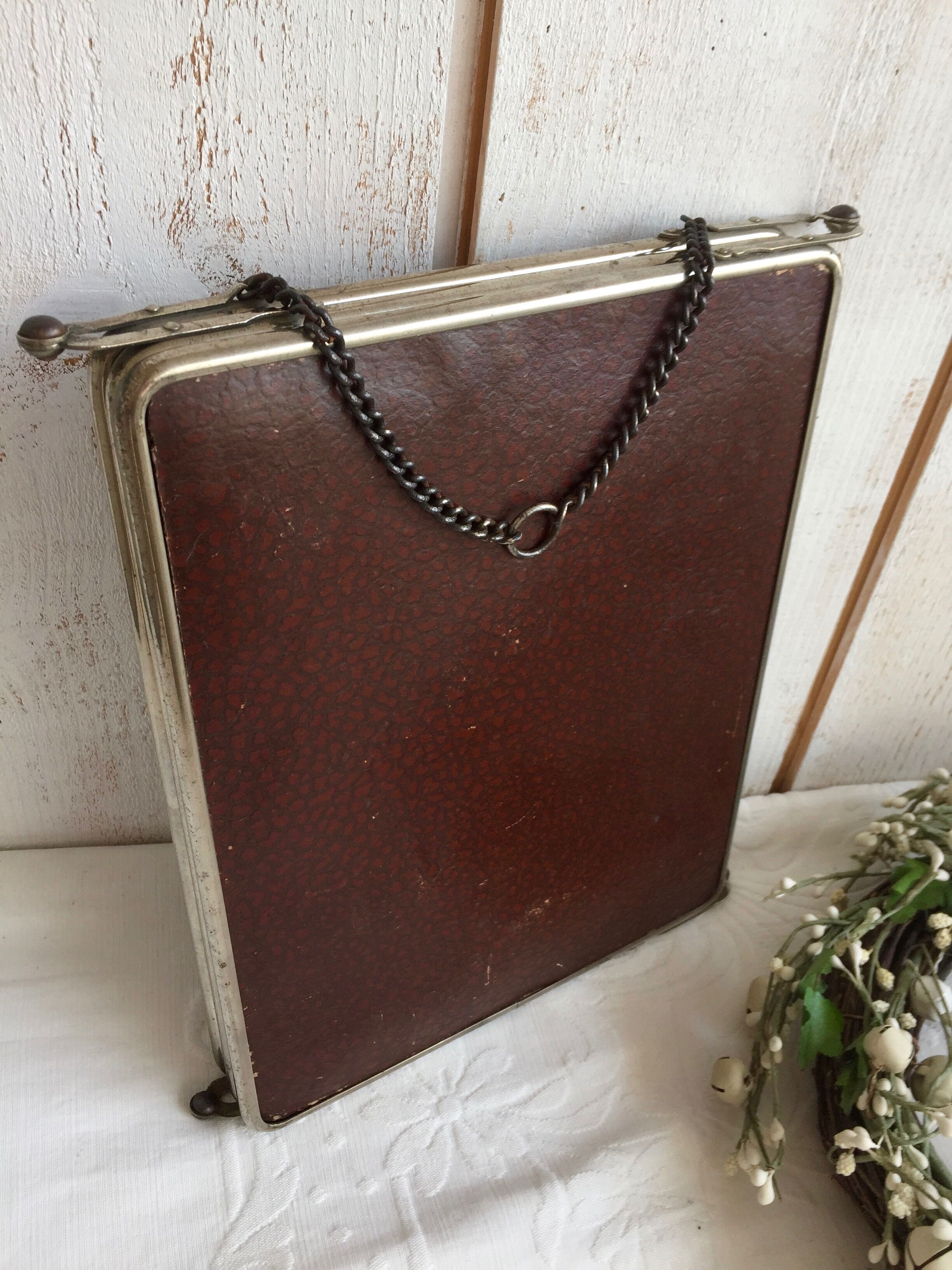 Large triptych mirror