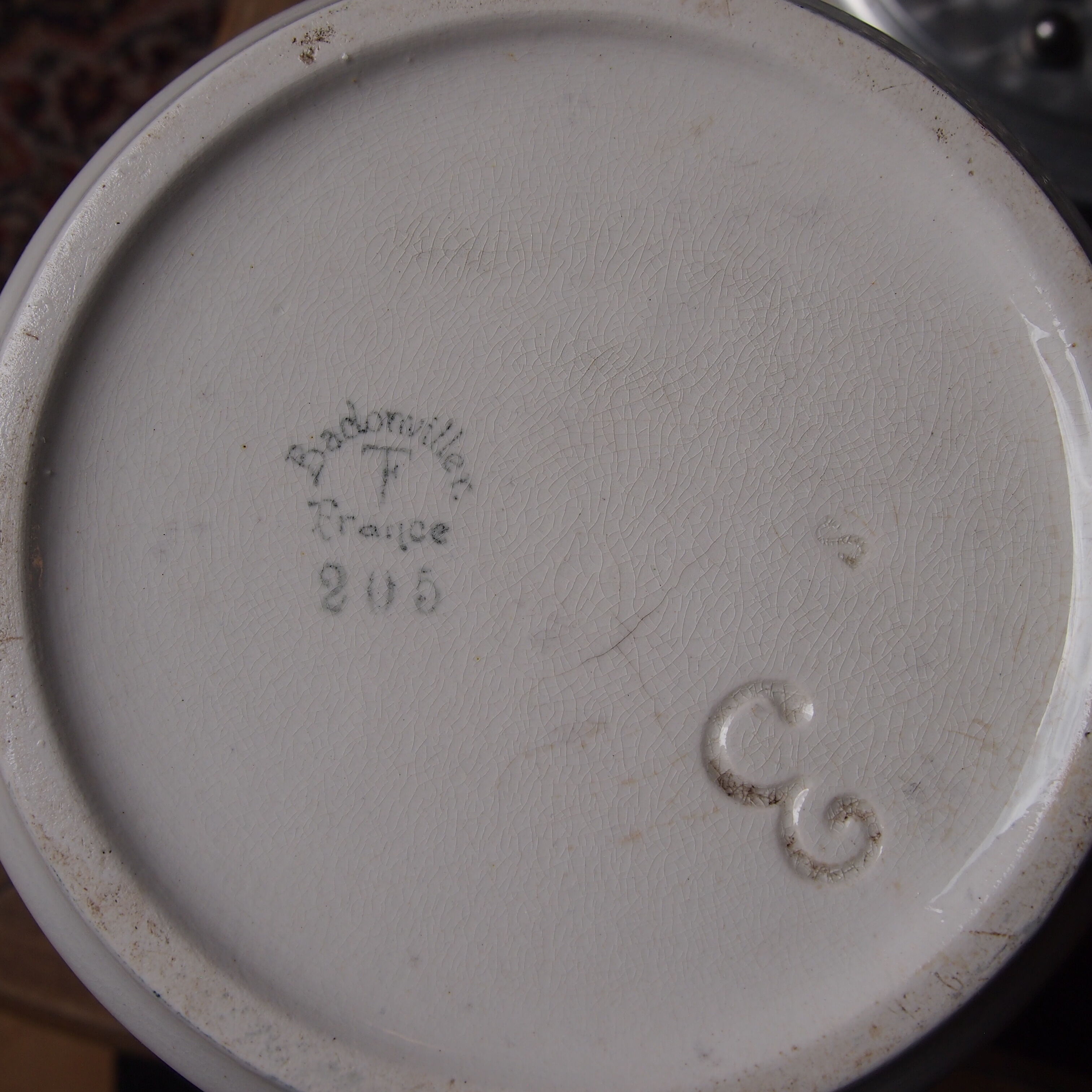 Lot service et table de toilette vintage
