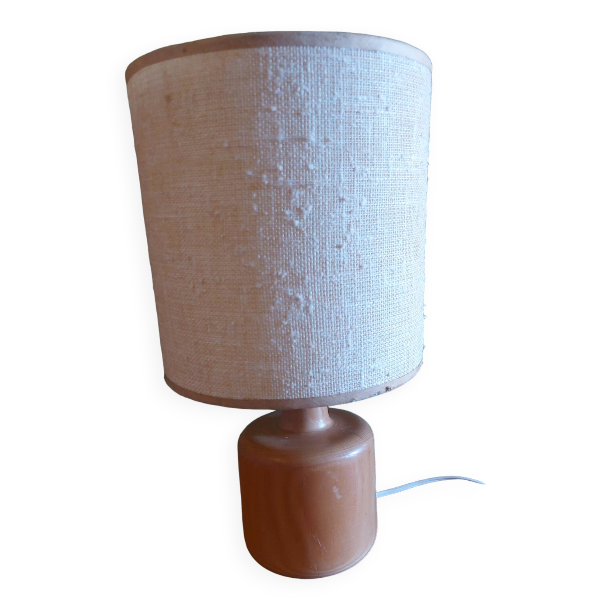 VINTAGE WOODEN TABLE LAMP