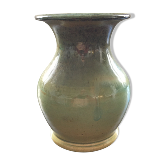 Gradient green vase