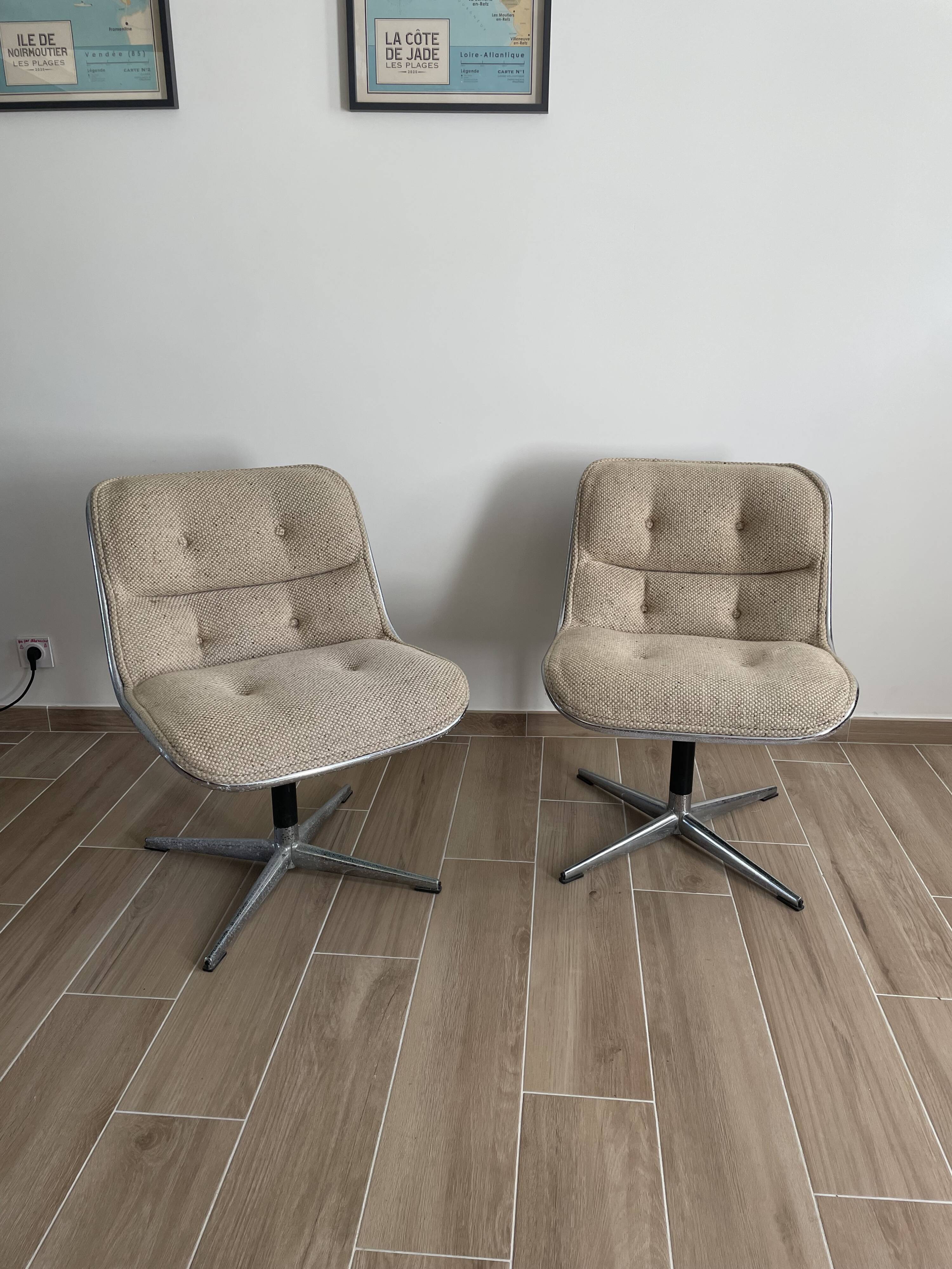 Executive Chair Charles Pollock Knoll first edition 1965