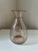 Carafe eau ou vin Biot verre bullé rose