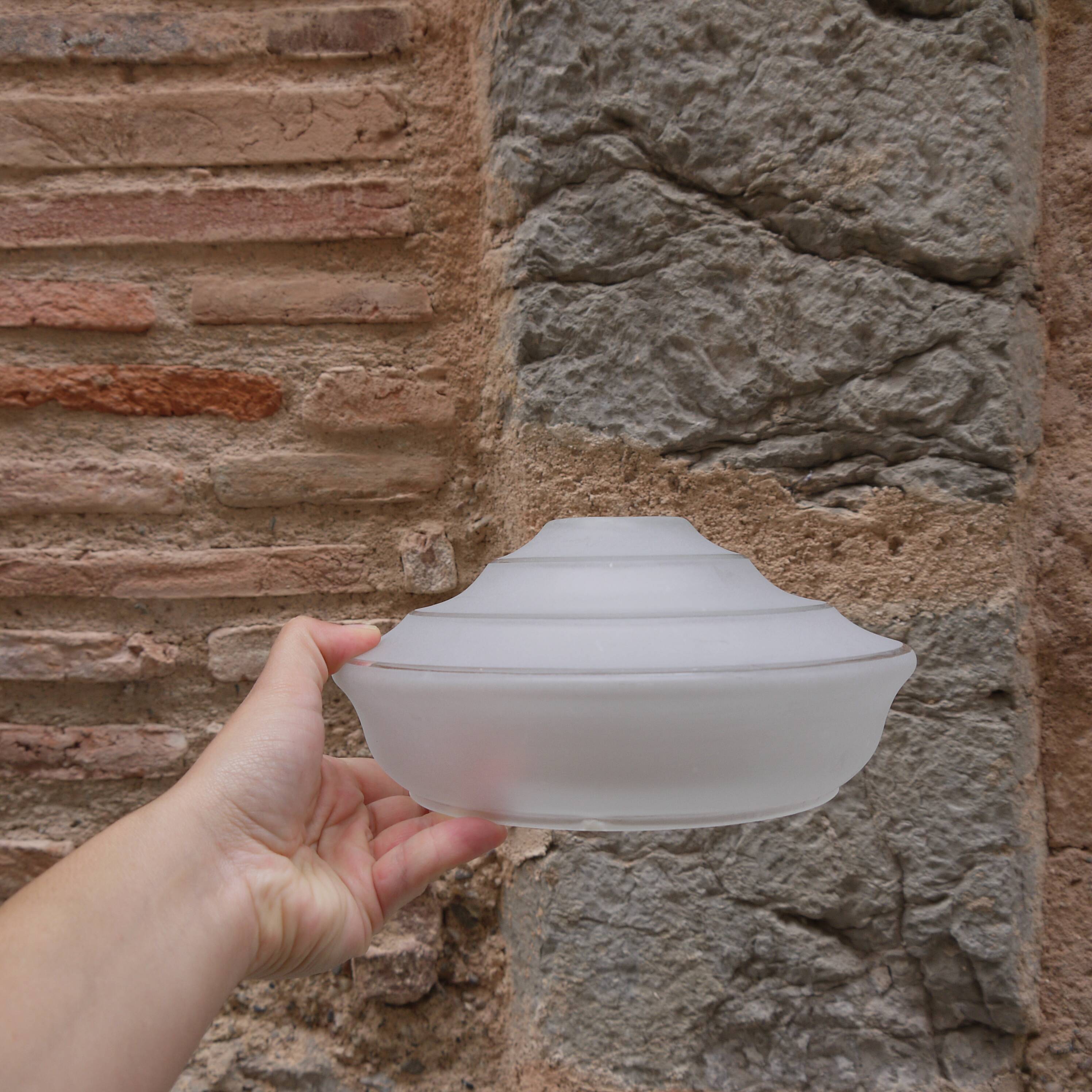 Polished glass suspension