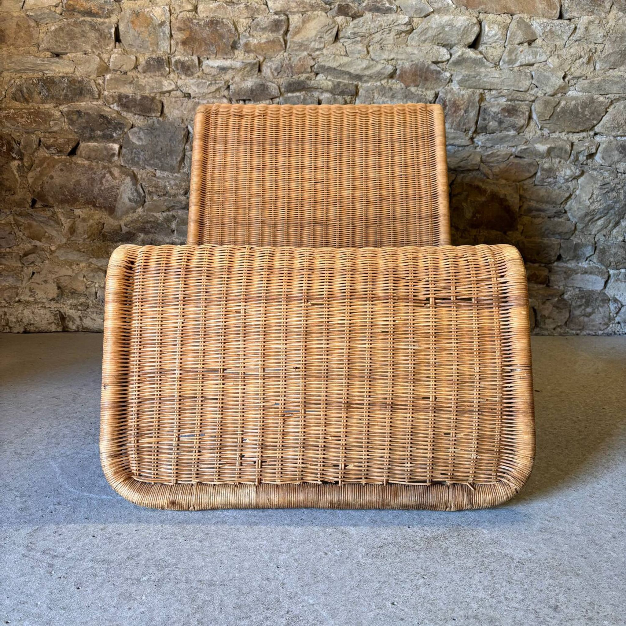 Fauteuil en rotin modèle Hestra par IKEA, 1980