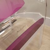 Pair of chairs “Ghost”, JC de Castelbajac for Acrila, Vidrio acrílico, after Philippe Starck – Fra