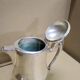 Italian hotel teapot made of silver metal