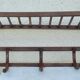 Shelf coat rack vintage hat holder 1940-50