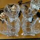 Vintage Bohemian crystal whisky set