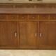 Buffet Art Déco moderniste en chêne massif 1940’s