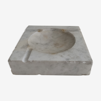 Cendrier marbre gris