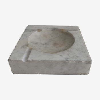 Grey marble ashtray