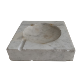 Grey marble ashtray