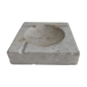 Grey marble ashtray
