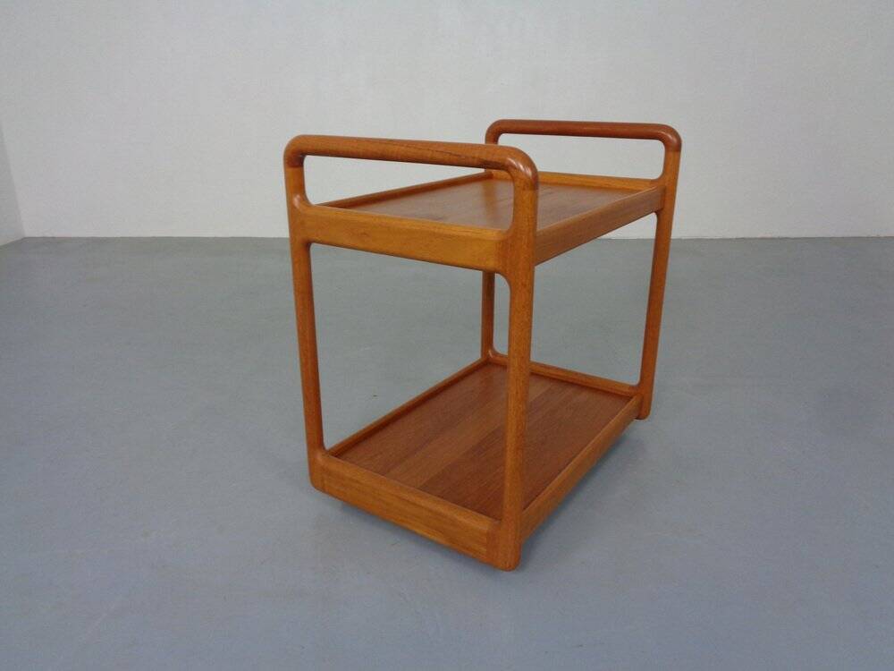 Teak Tea Cart by Cado, Denmark, 1970s