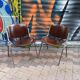 Lot de 2 chaises de bureau DSC 106 design Piretti pour Castelli, 1965