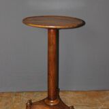 Empire walnut gueridon from the 19th century