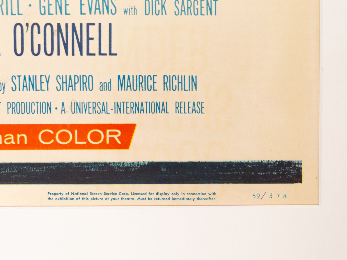 Operation Petticoat, US Insert Movie Poster, 60 x 114 cm