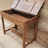Ancien bureau - pupitre en teck birman