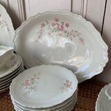 New limoges porcelain service Jammet-seignolles