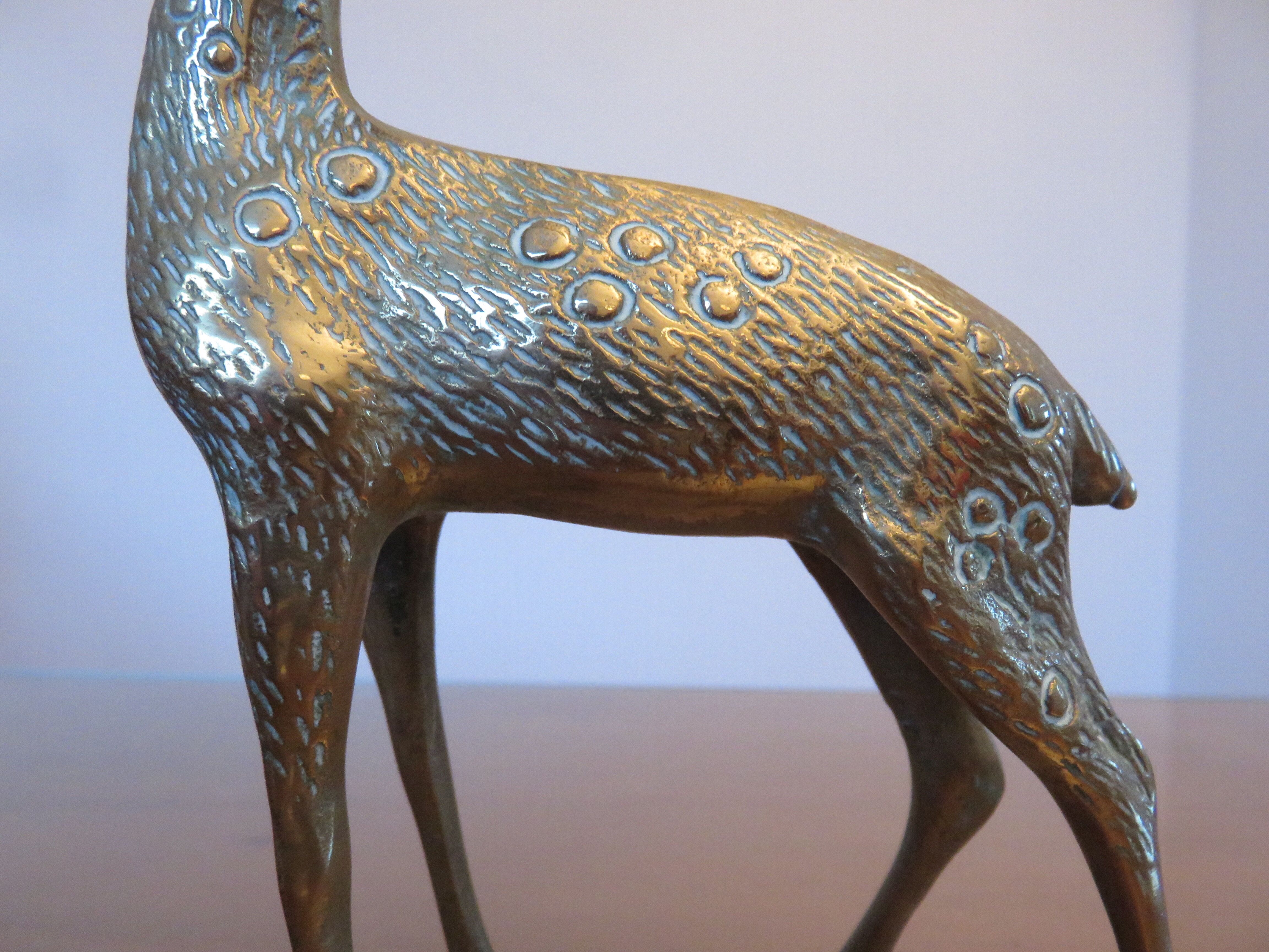 Brass deer, 70s