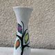 Enamelled ceramic vase made in germany design and vintage