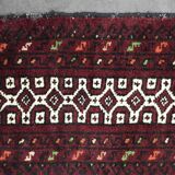 Handwoven Mir-Saruk oriental rug, Middle East 1960s