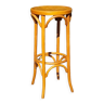 Tabouret bistrot en bois courbé