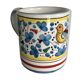 Mug oiseau fleurs bleu