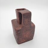 Small cubic stone carafe