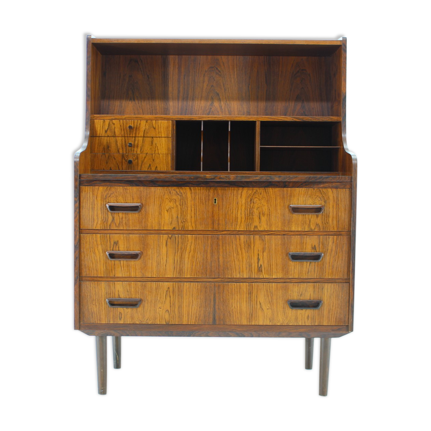 1960s danish palisander writing cabinet