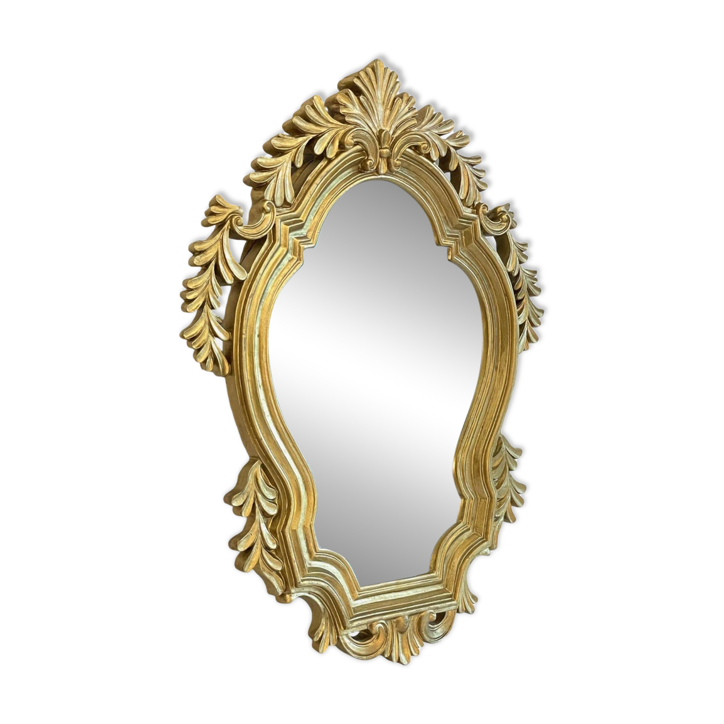 Vintage rockery style mirror – 24x32cm