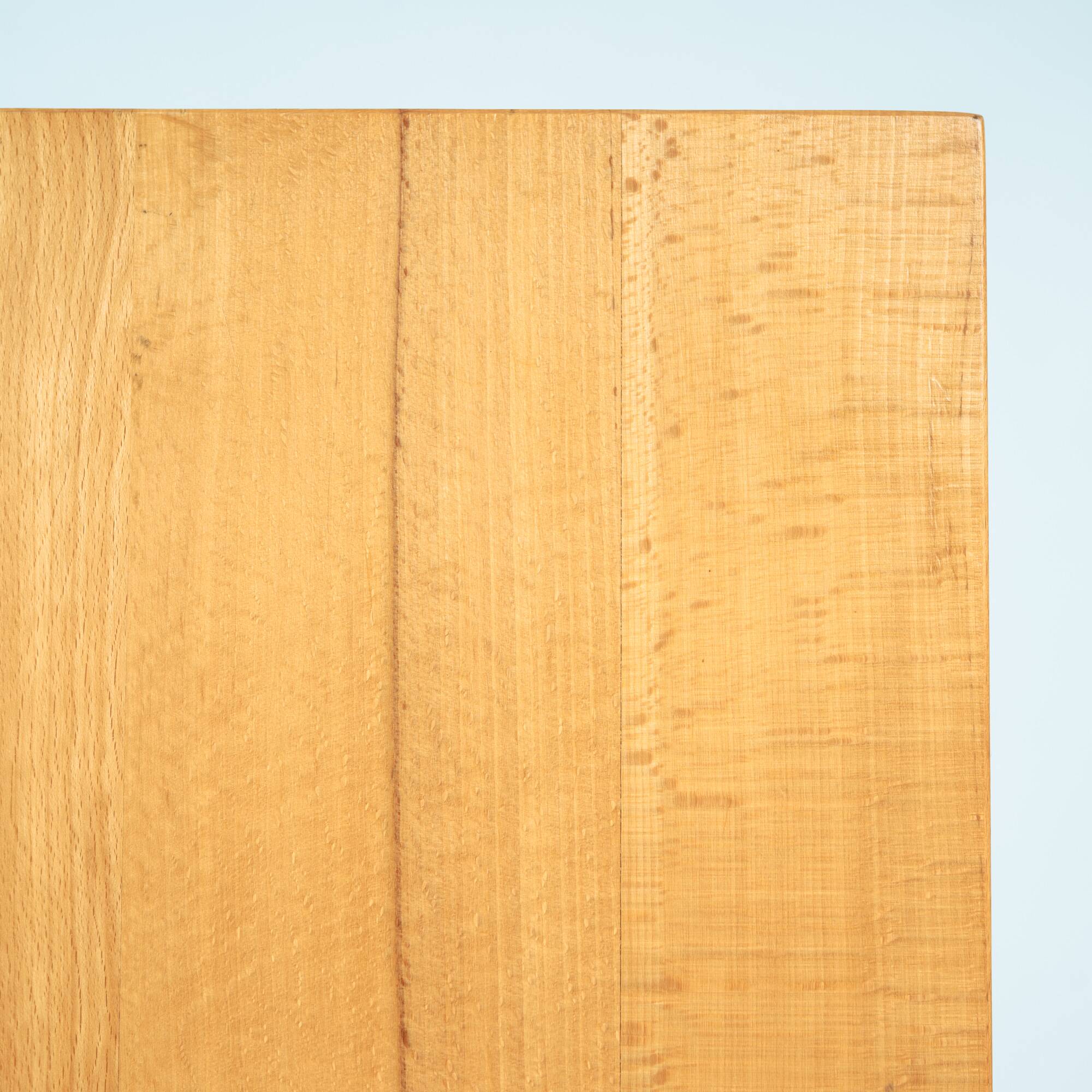 4 Zig Zag Ashwood Modernist Chairs after design Gerrit Rietveld, De Stijl 1930's