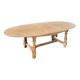 Table ovale avec rallonge