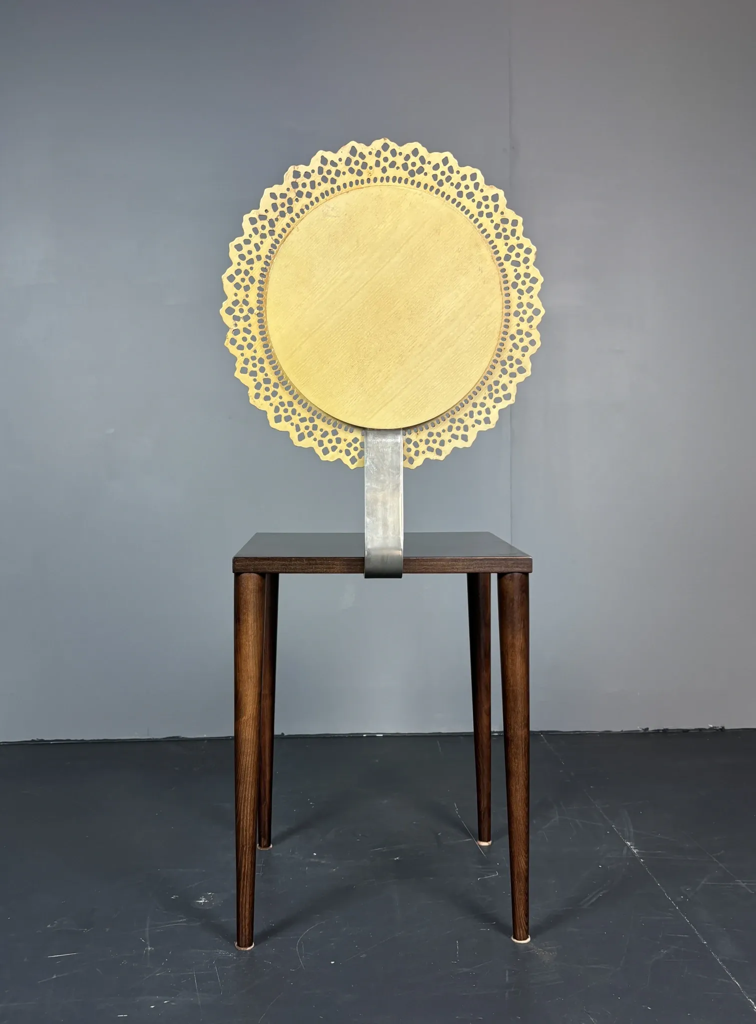Sculptural Italian Tatlim side chair or dining chair, Marco Mencacci, 1990s