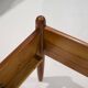 Pair of teak and rattan bed frames by Børge Mogensen