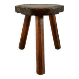 Cowherd stool tripod brutalist style 40s-50s