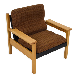 Fauteuil design du milieu du siècle, Tchécoslovaquie, années 1970.