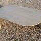 70s travertine eye coffee table