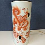 Asian ceramic lamp foot