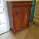 Very Buffet 1900 - Napoléon III - Walnut veneer - 1 drawer - 2 doors