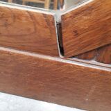 Wood mirror carved art deco 1930