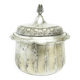 Sugar bowl, eclecticism, silver-plated brass, WMF, Germany, early 20th century