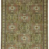 Turkish Wool Vintage Kayseri Rug 195 cm x 288 cm