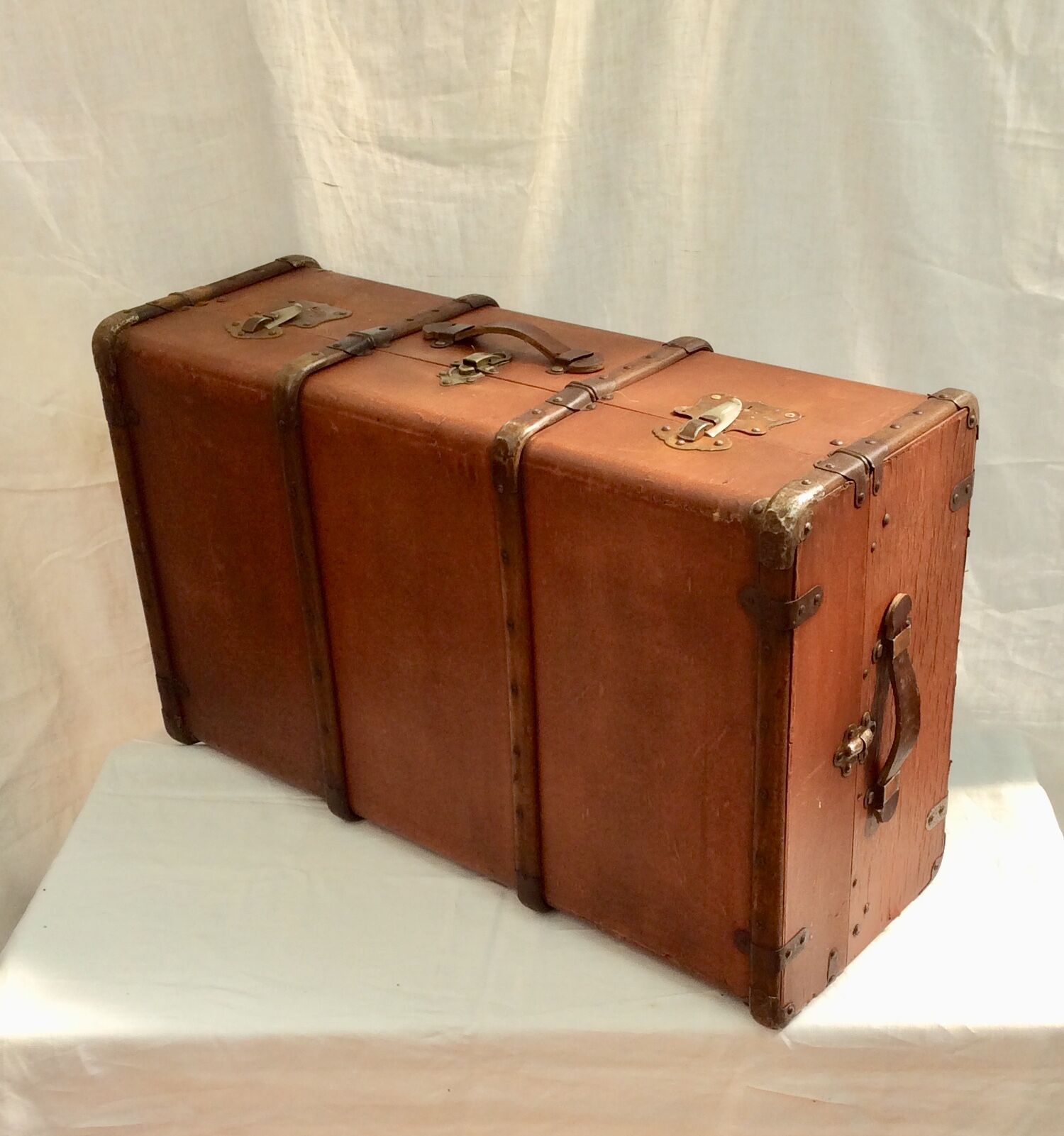 Vintage travel trunk