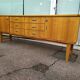 Vintage sideboard from the 50s and 60s in wood 245cm