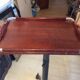 Art deco wooden top