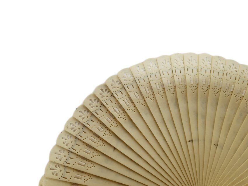 Art Nouveau Polish celluloid fan, 1930s