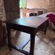 Antique table from the Louis XIII period.